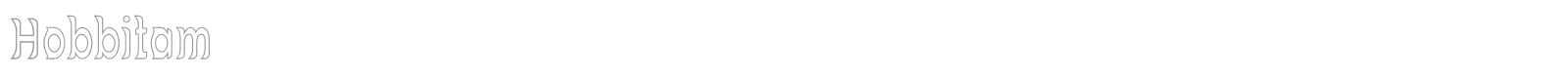 Hobbitam font preview