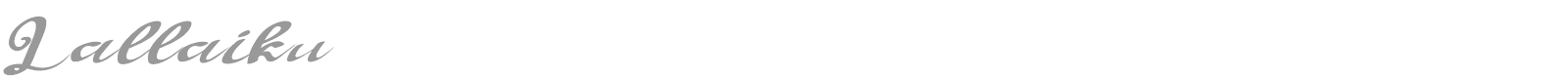 Lallaiku font preview