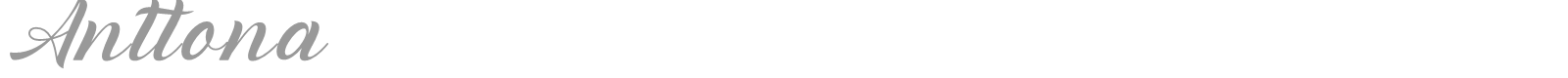 Anttona font preview