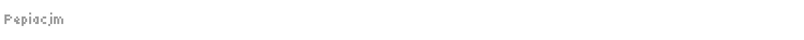 Pepiacjm font preview