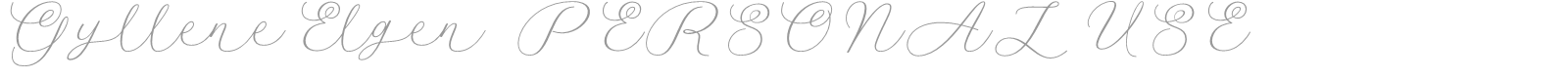 Gyllene Elgen font preview
