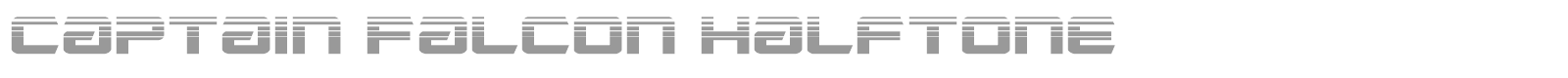 Captain Falcon font preview