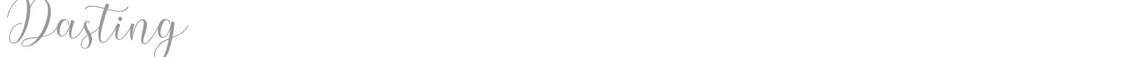 Dasting font preview