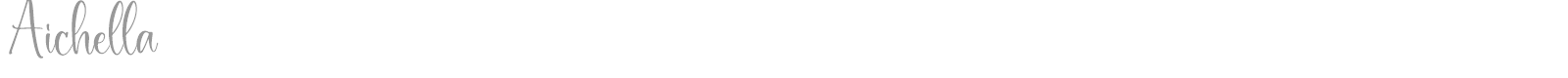 Aichella font preview