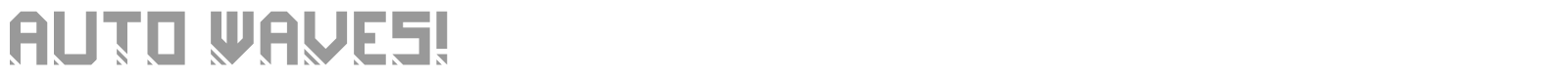 Auto Waves! font preview
