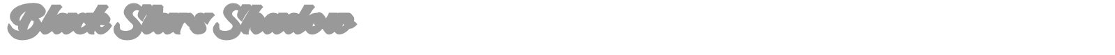 Black Stars font preview