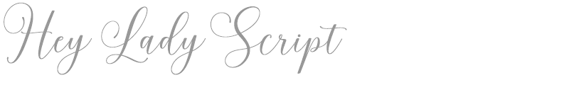 Hey Lady Script Font | wfonts.com - download free