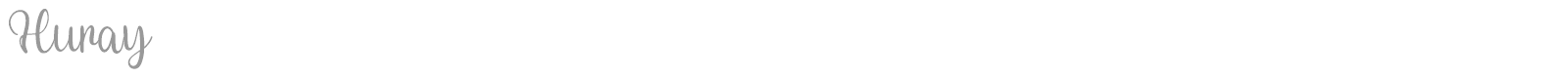Huray font preview