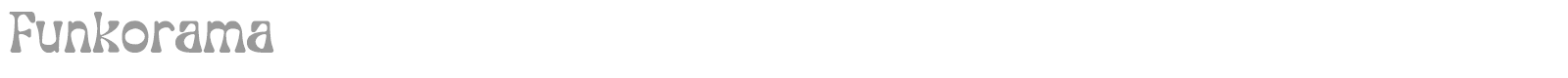 Funkorama font preview