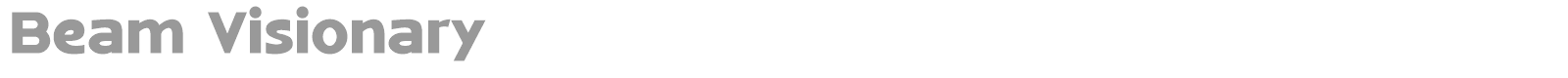 Beam Visionary font preview