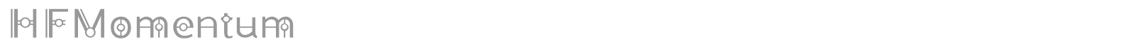 HF Momentum font preview