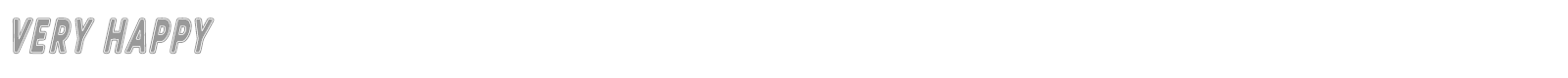 Very Happy font preview