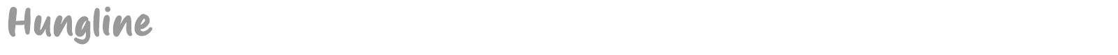 Hungline font preview