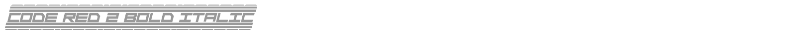 Code Red font preview