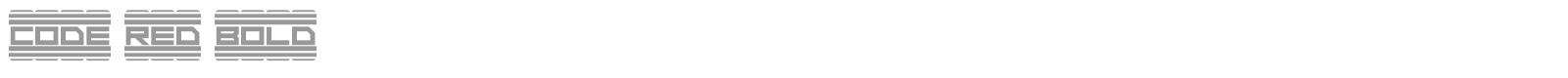Code Red font preview