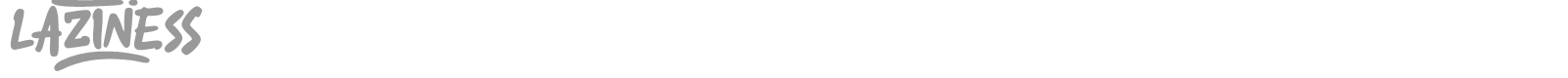 Laziness font preview