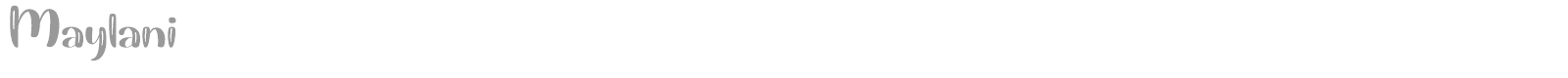 Maylani font preview