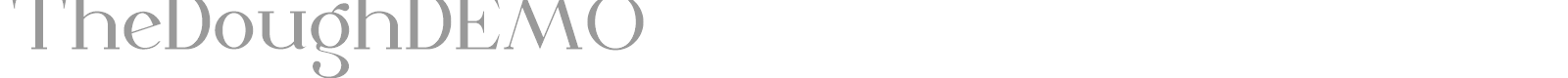 The Dough font preview