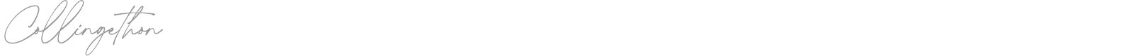 Collingethon font preview