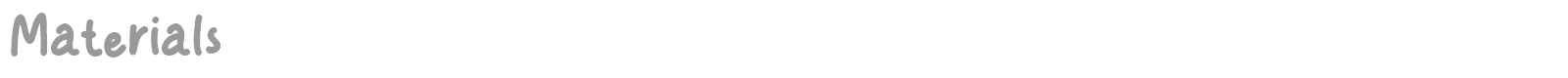 Materials font preview