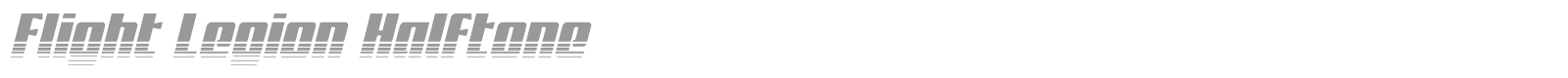 Flight Legion font preview