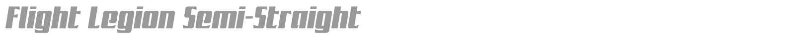 Flight Legion font preview