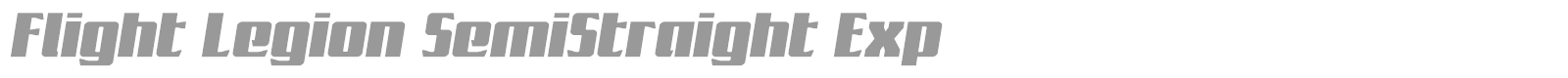 Flight Legion font preview