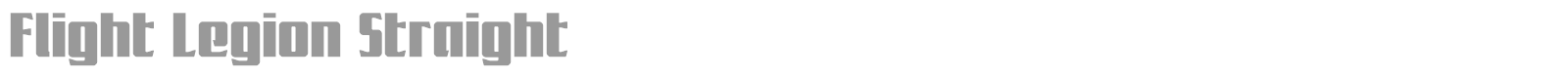 Flight Legion font preview