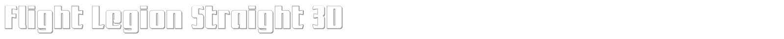 Flight Legion font preview