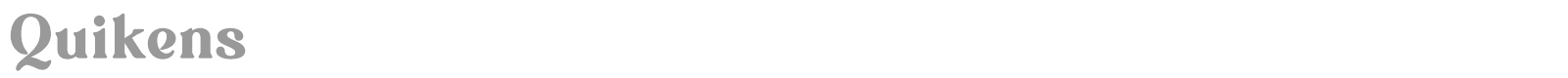 Quikens font preview