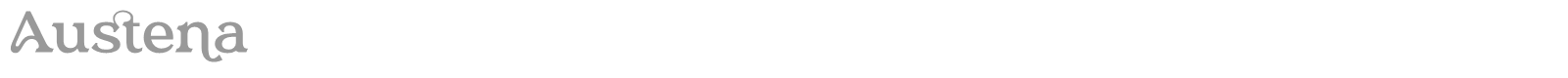 Austena font preview