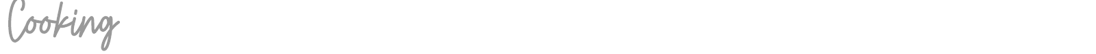 Cooking font preview