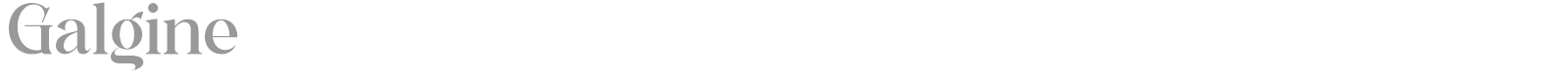 Galgine font preview