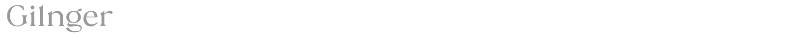 Gilnger font preview