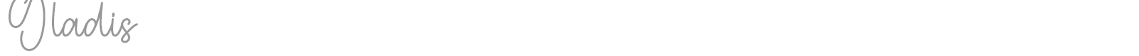 Gladis font preview