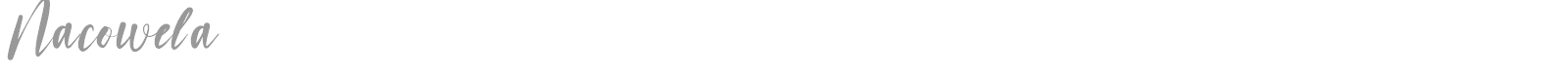 Nacowela font preview