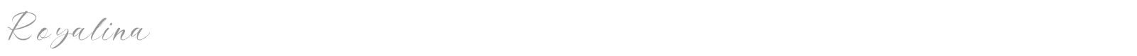 Royalina font preview