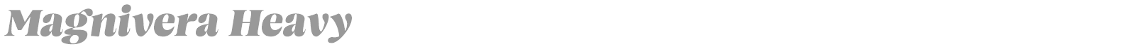 Magnivera font preview