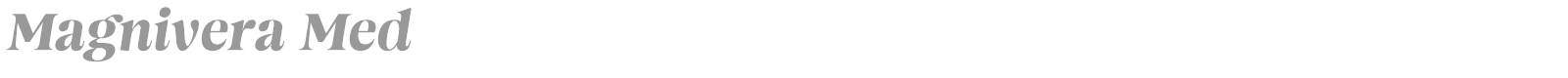 Magnivera font preview