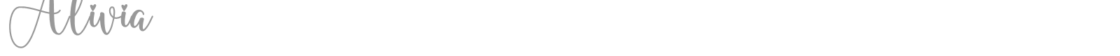 Alivia font preview
