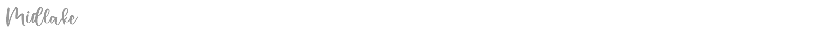 Midlake font preview