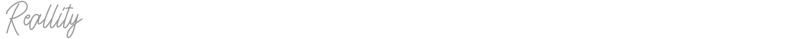 Reallity font preview
