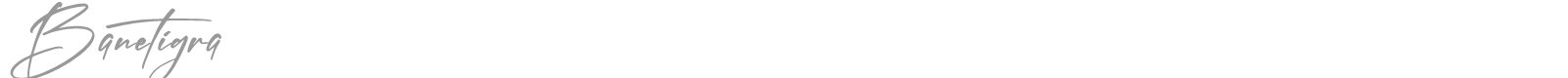 Banetigra font preview