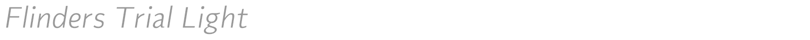 Flinders font preview