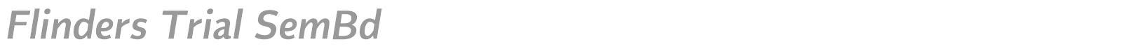 Flinders font preview