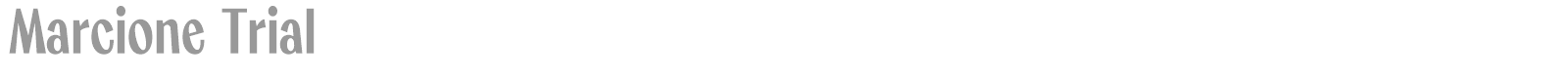 Marcione font preview