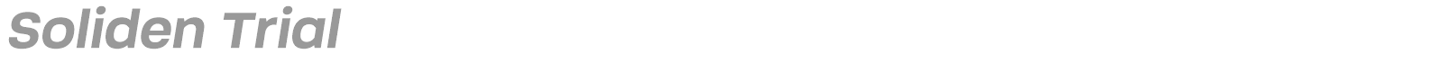 Soliden font preview
