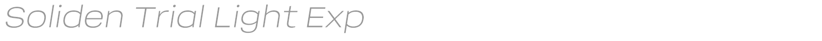Soliden font preview