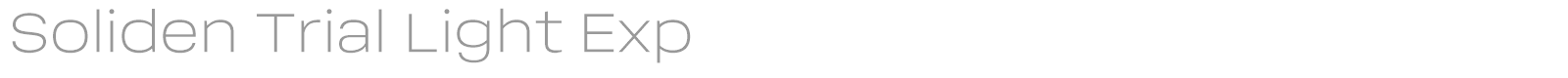 Soliden font preview