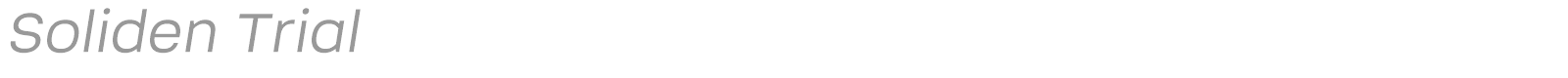 Soliden font preview